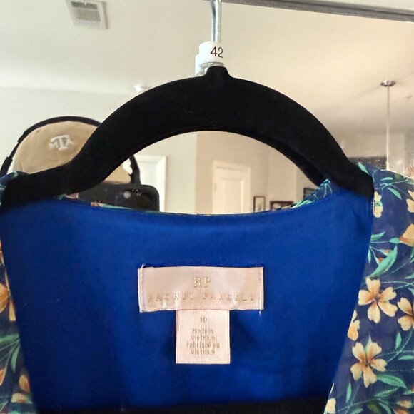 Rachel Parcell Floral Print Short Sleeve Midi Dress – Size 10 - Picture 3 of 5